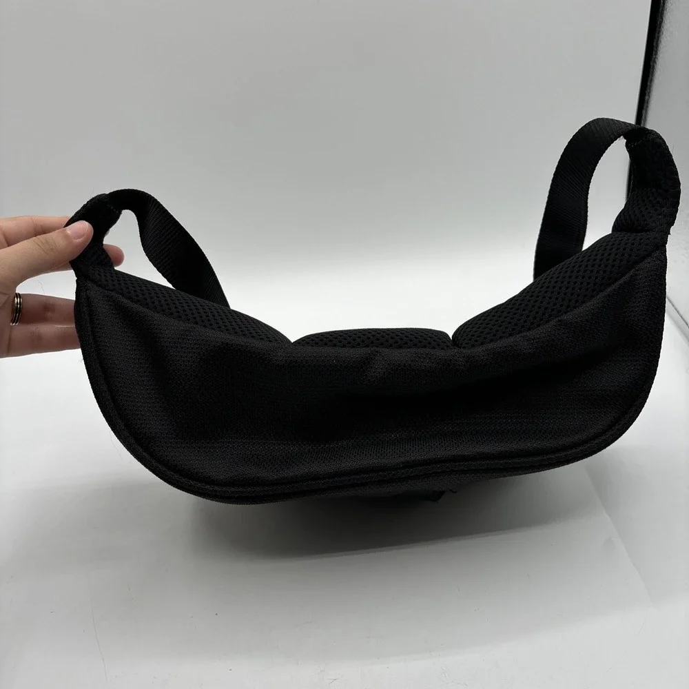 Tumi T2 Pewter Ballistic Nylon Fanny Pack‎ Unisex Adults Black Belt Bag Pouch